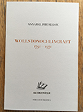 ANNABEL FREARSON, Wollstonochlincraft 1791-1971: front cover, 2017, <p>A booklet containing words selected by Linda Nochlin, published by Ma Bibliothèque (Sharon Kivland) in The Good Reader Series. See Words section for details.</p>
<p> </p>
<p> </p>