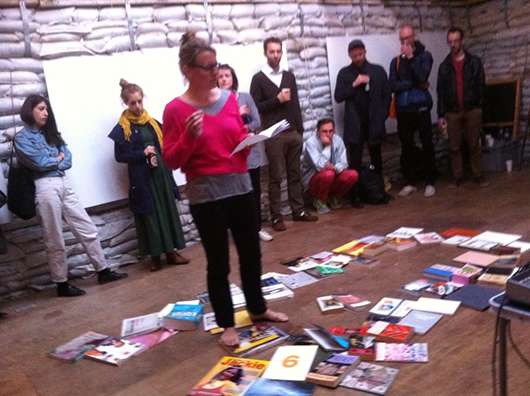 ANNABEL FREARSON, Remains at OTO Projects, May 2014, <p>Remains performed by Annabel Frearson at Cafe OTO Project space, for the launch of '...Or Maybe It's the Same for Everyone' organised by John Lawrence.</p>