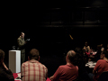 My Misery: Arnolfini ANNABEL FREARSON, My Misery: Arnolfini, 2010, Narrated by actor Phillip Oakland for A Theatre to Address, curated by Bridget Crone / Media Art Bath in association with Arnolfini, Bristol. Other participating artists: Sue Tompkins, Phil Coy, Julika Gittner, Beatrice Gibson, Sovay Berriman, Otolith Group, Pil and Galia Kollectiv.